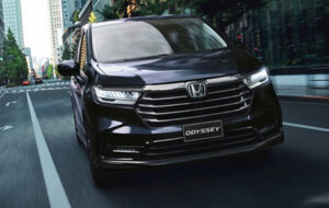 Honda Odyssey great for both family and the city life.