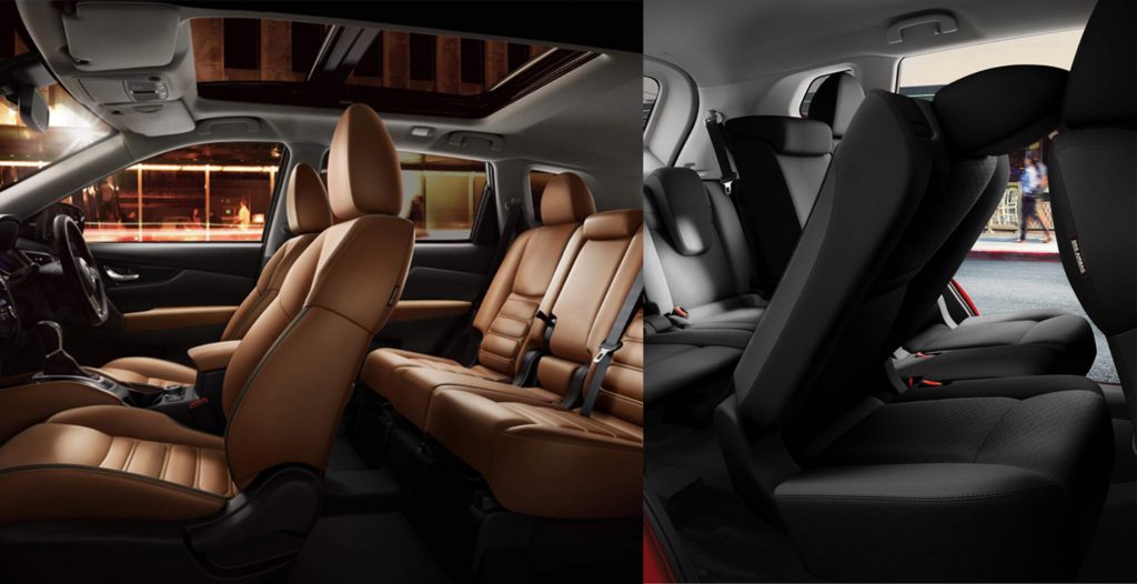 Nissan X-Trail spacious interior