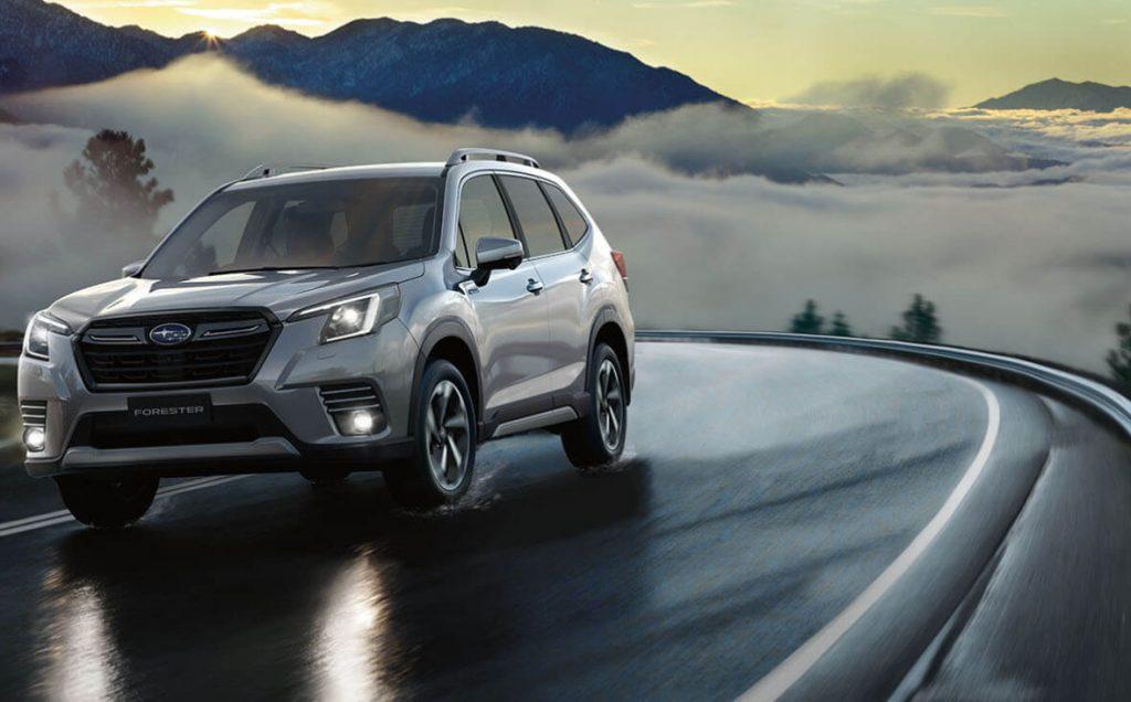 Subaru Forester on the highway